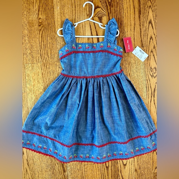 Gymboree Very Cherry Set of 2 dresses 1 shirt size 5T - Picture 8 of 11